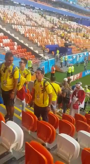 La diferencia de las hinchadas en Rusia 2018.