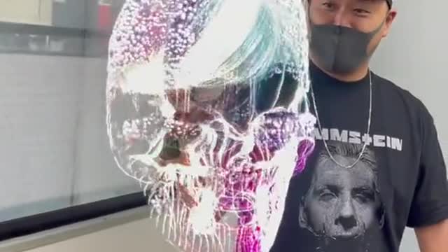 WOW 3d holographic projector fan