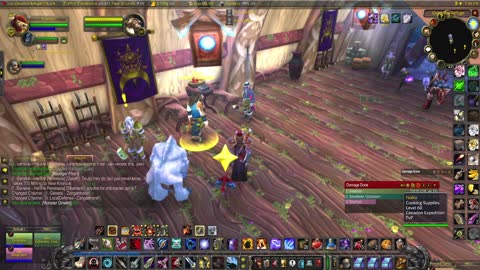 WoW Burning Crusade Hunter and Hunter(wife) scour the land for treasure