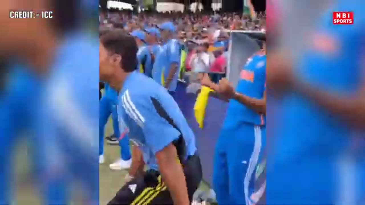 Rohit Sharma and All players reaction on Last Ball match winning moment in T20 World Cup 2024