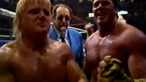 islanders vs dream team brutus beefcake greg valentine boston garden dec 6 1986