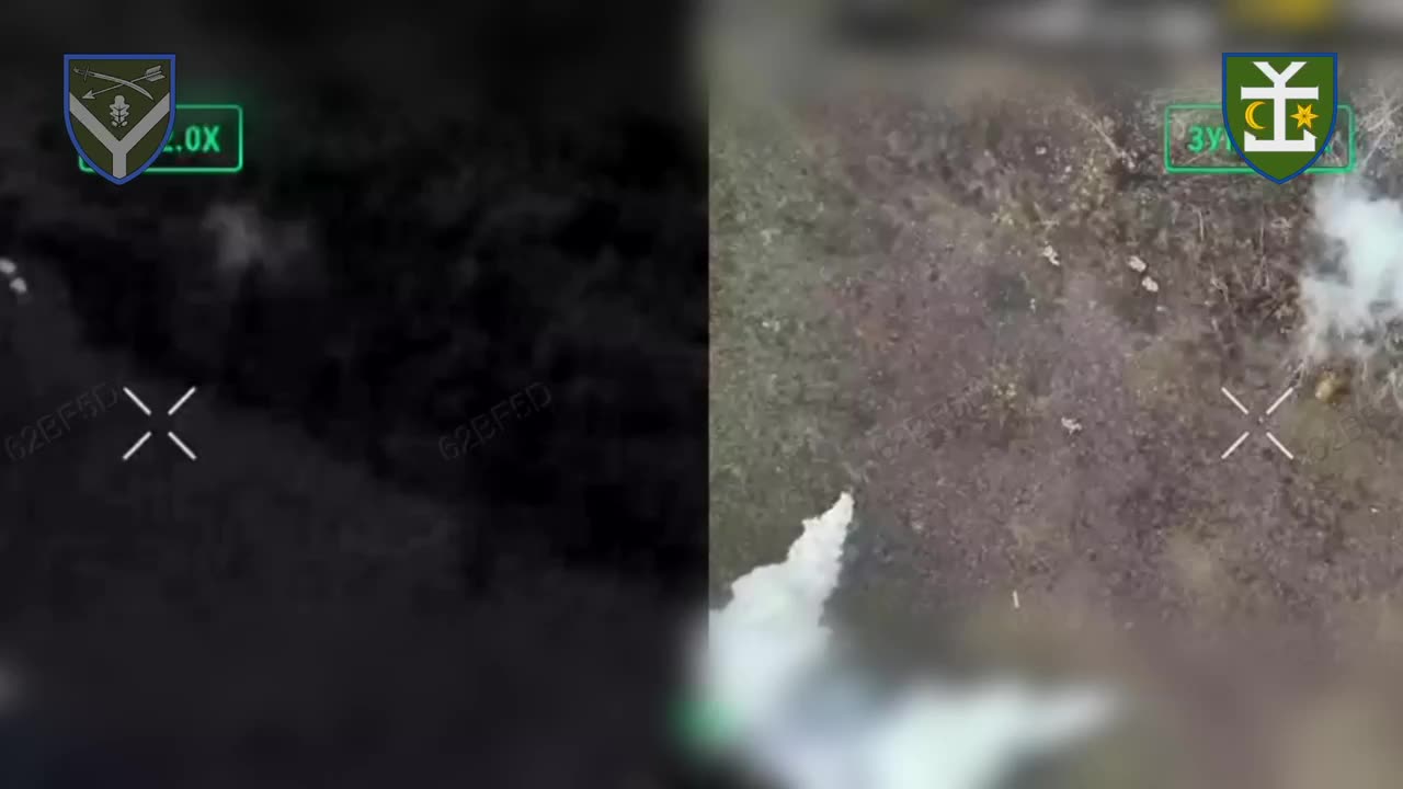 Russians Picked Off After Being Forced to Dismount(Incredible Footage)