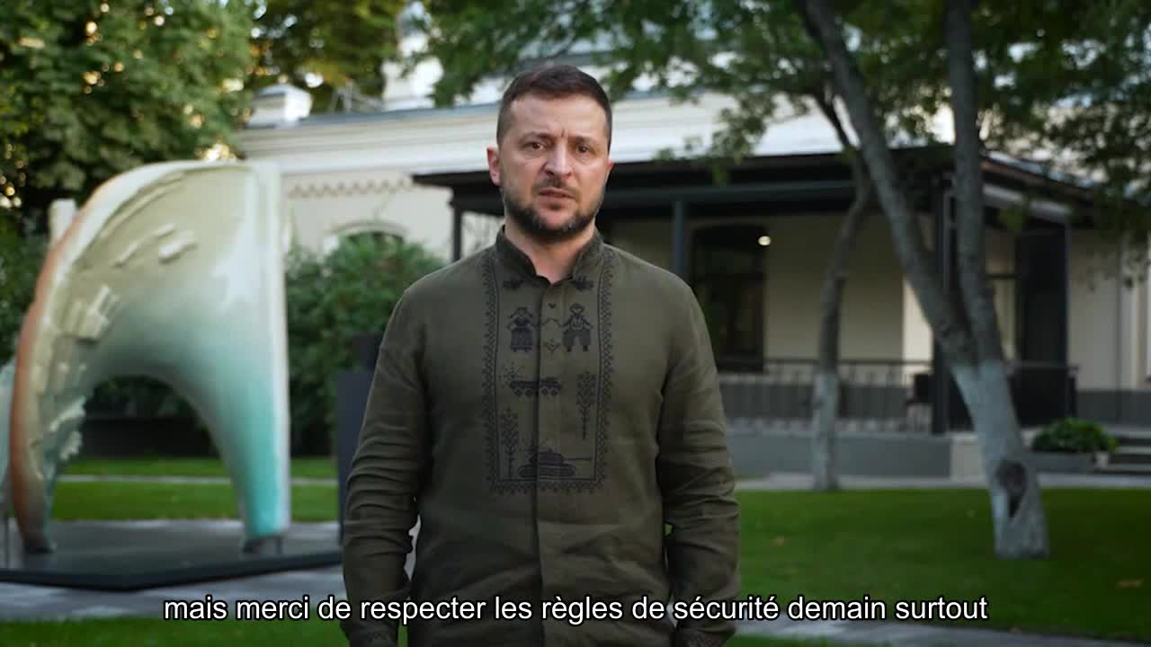 Des provocations russes dégoûtantes et des frappes brutales sont possibles demain - Zelenskyi Dans