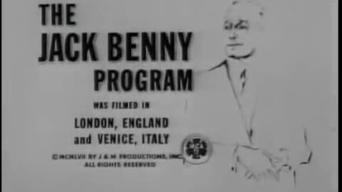 Jack Benny Program 7x13 Jack Falls into Canal