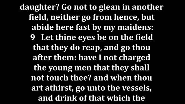 Ruth 2 King James version