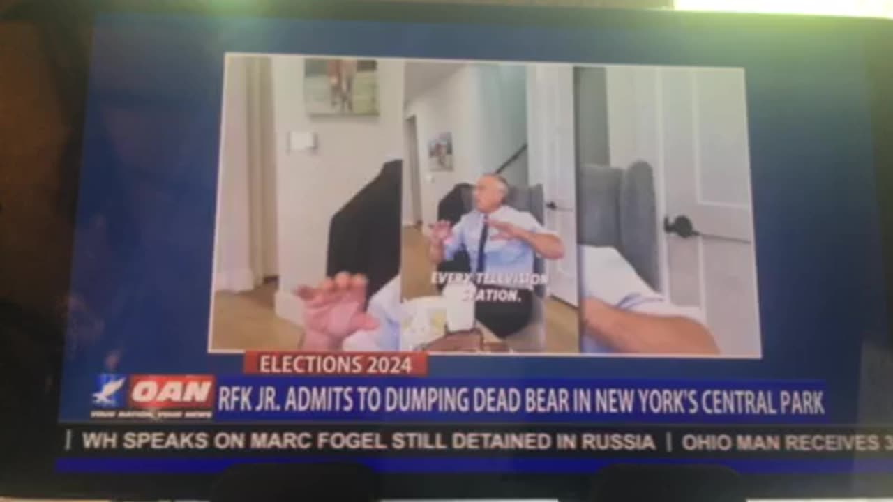 OAN Alert 🚨 RFKJR admits to dumping dead bear cub in New York’s Central Park