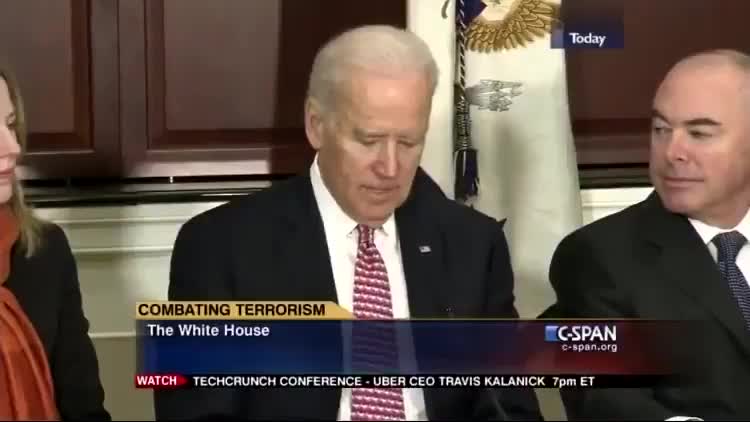 Biden: "An unrelenting stream of immigration. Non-stop. That's our strength"