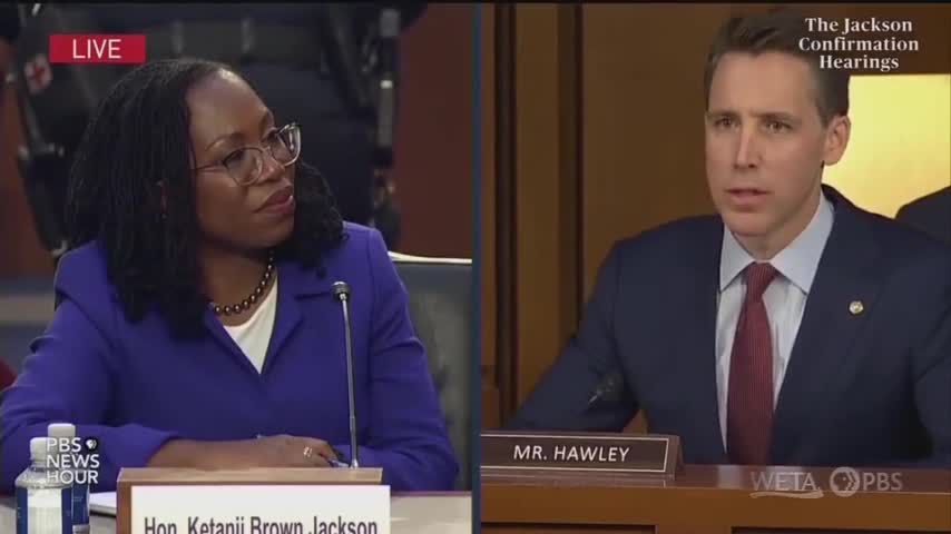 Hawley SLAMS Biden's SCOTUS Nominee For Giving Creeps Lesser Sentences