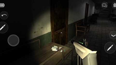 Playing horror game with my friends