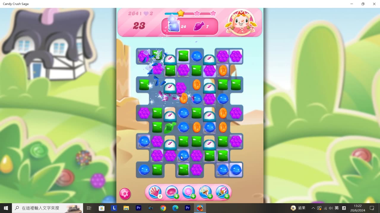 Candy Crush Saga Record (Level 264)