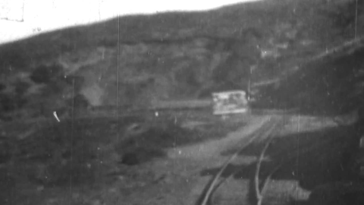 Panoramic View Of The Golden Gate (1902 Original Black & White Film)