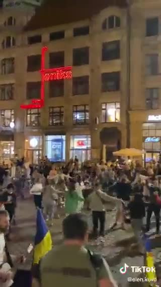 Meanwhile in war-torn Kiev.