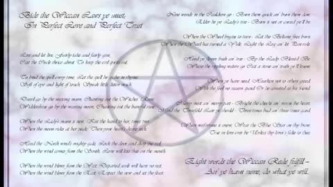 Wiccan Sabbats Story (song "Circle Story" by Bejamine Newman)