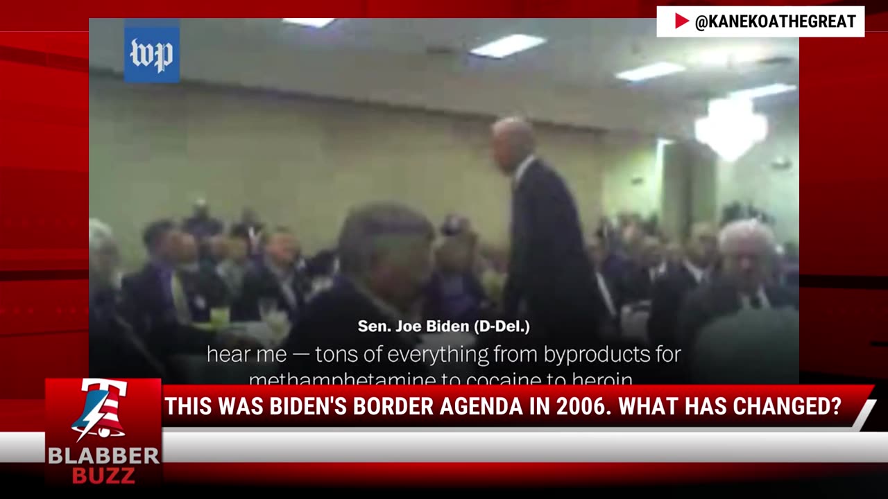 This Was Biden's Border Agenda In 2006. What Has Changed?