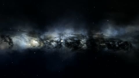 Flying through dark matter in space