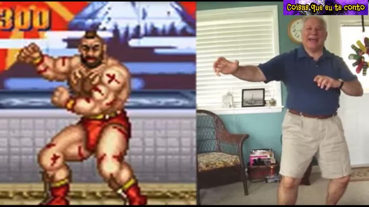 Street fighter sênior !