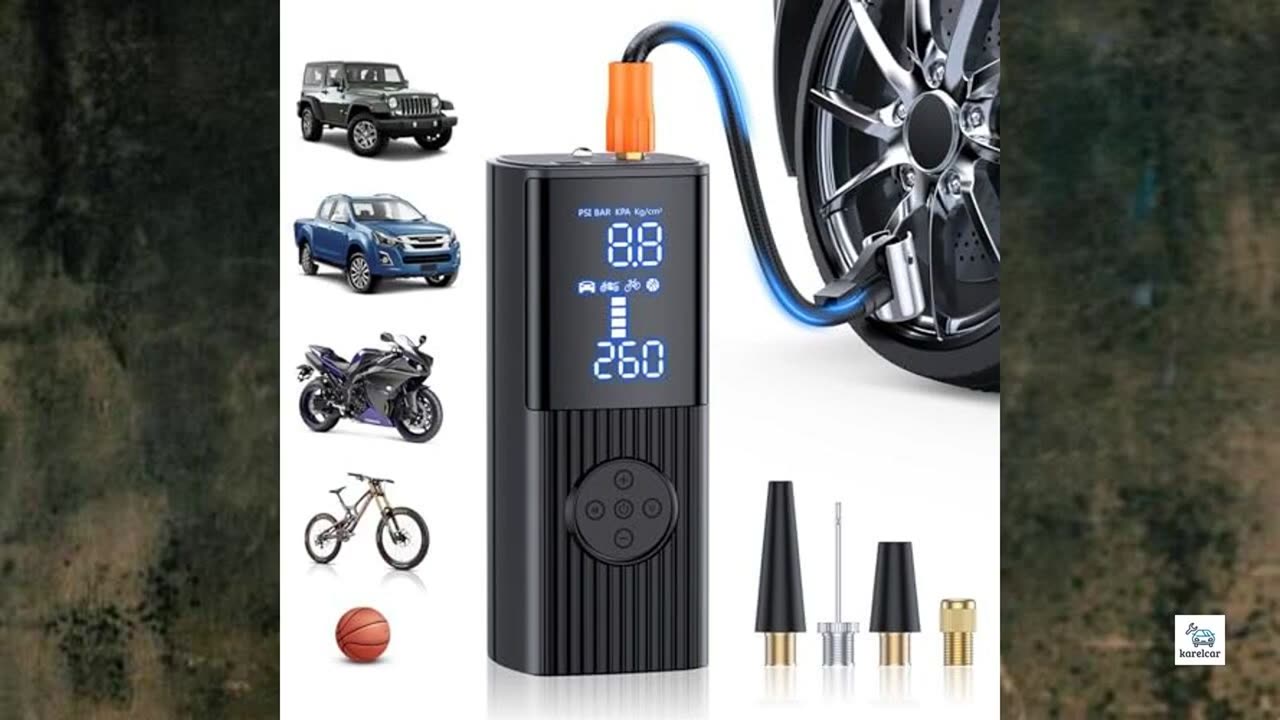 Review - Tire Inflator Portable Air Compressor