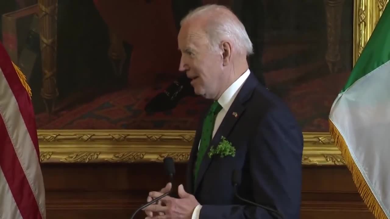 ‘Bless me father because I'm about to sin’_ Biden kicks off St Patrick’s day spe