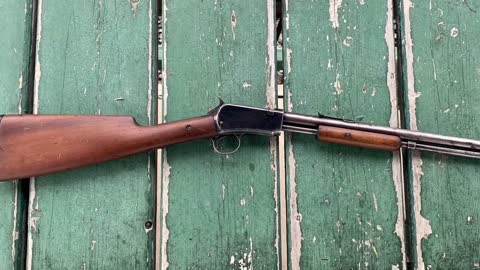 Winchester model 1906 pump action 22 rifle first year of production