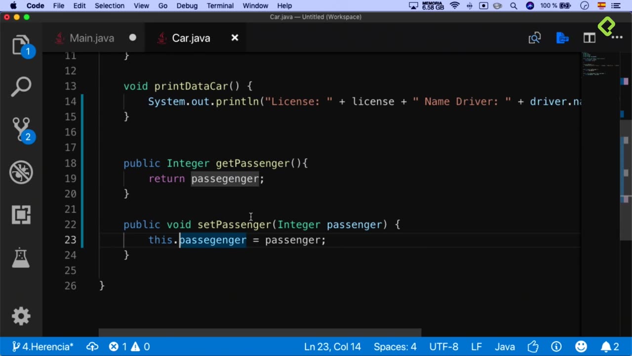 Encapsulando atributos en Java