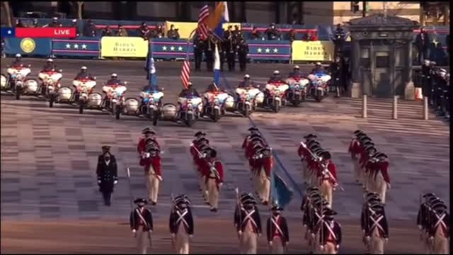 Joe Biden Gets Honoured With“Queen Guards ”