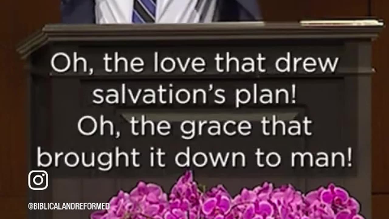Alistair Begg | "Oh the Love that Drew Salvation's Plan". #salvation