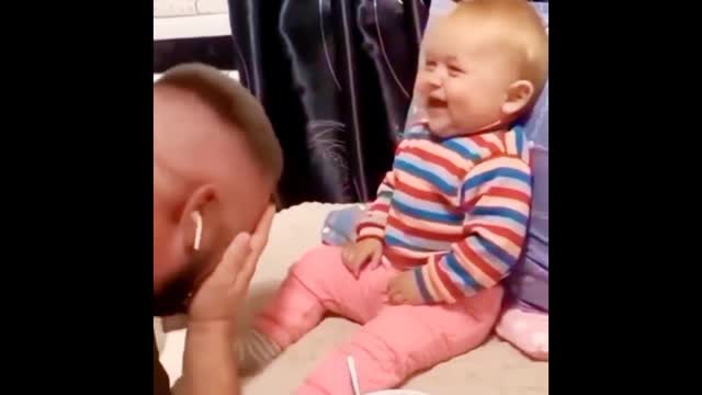 Baby's very cute video baby laughs a lotbaby funny video