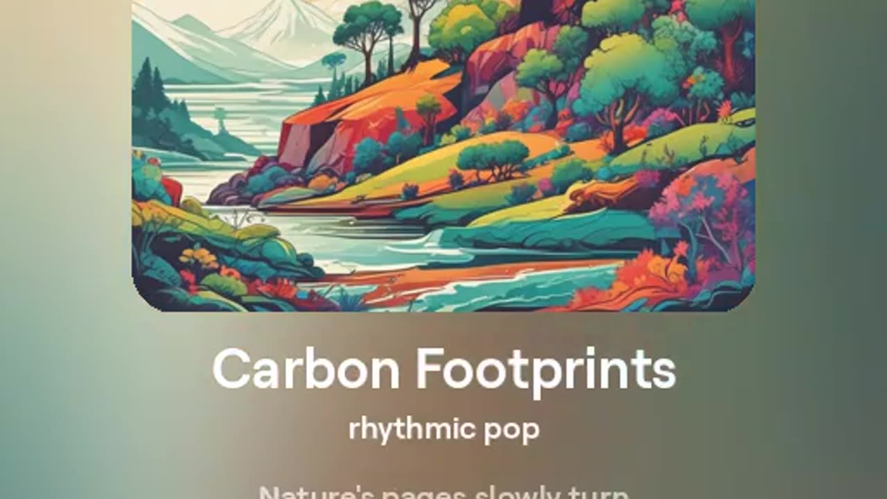 Carbon Footprints: Upbeat