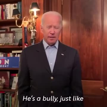 Oh really Joe? It seems to me that Putin invaded Ukraine while you were President.