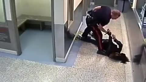 Canadian Police Officer Throws Handcuffed Woman to the Ground Face First