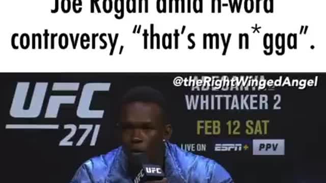 UFC Champion Israel Adesanya DROPS MIC on media.Adesanya Gives Strong Defense of Joe Rogan: