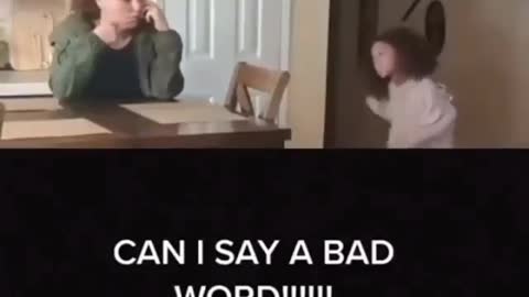 Mom Can i say a bad words..🤣🤣🤣