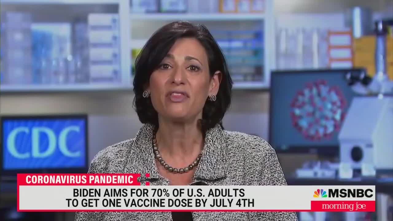 MSNBC Analyst Suggests CDC Official Offer 'Prize Drawing' For Vaccinated Americans