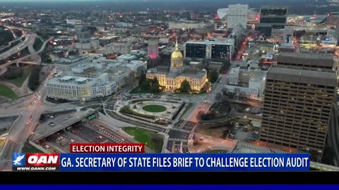 Ga. Secretary of State Raffensperger files brief to challenge election audit