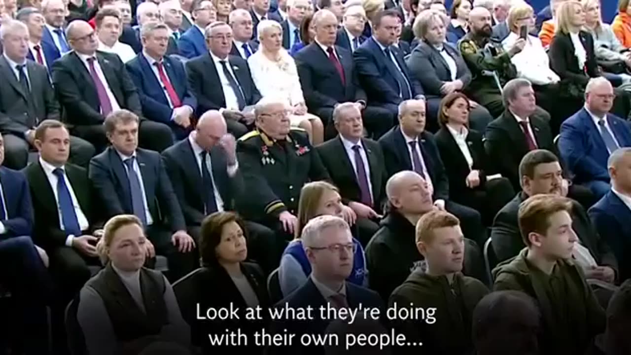 VLADIMIR PUTIN: "The West is Controlled by Satanic Pedophiles."