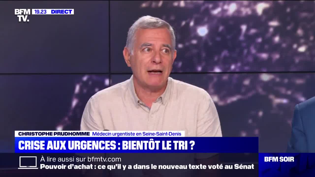 La situation CATASTROPHIQUE de nos urgences où on trie les patients