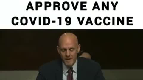 WHAT THE FDA SAID ABOUT NEVER APPROVED ANY OF THE VACCINES