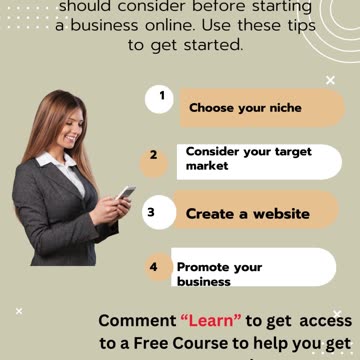 How to Start a Business Online!! 4 Things You Should Consider!! #shorts #affiliatemarketing