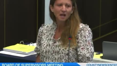 Nurse Gives Testimony Of Misinformation Campaign at the San Diego Board of Supervisors Meeting