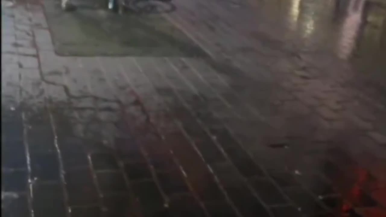 Another migrant is filmed trying to attack kids last night in Liverpool, falling onto