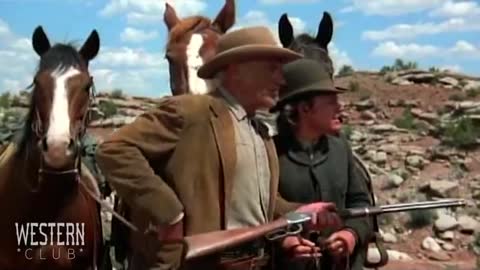 SANTEE Glenn Ford Michael Burns Western Movie