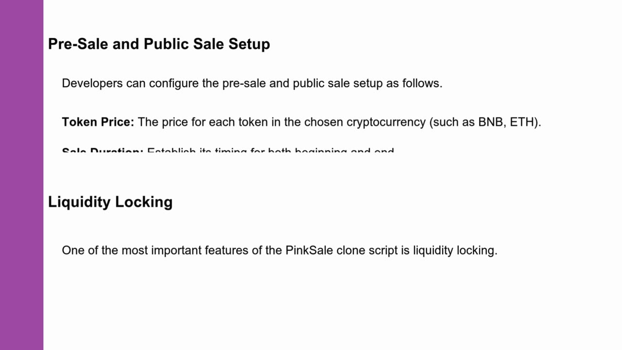 What is a PinkSale Clone Script and How Does It Work?