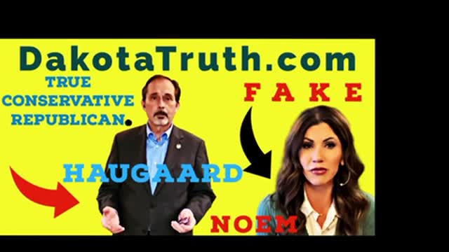 Haugaard v Fake Noem COVID SPIN Save South Dakota