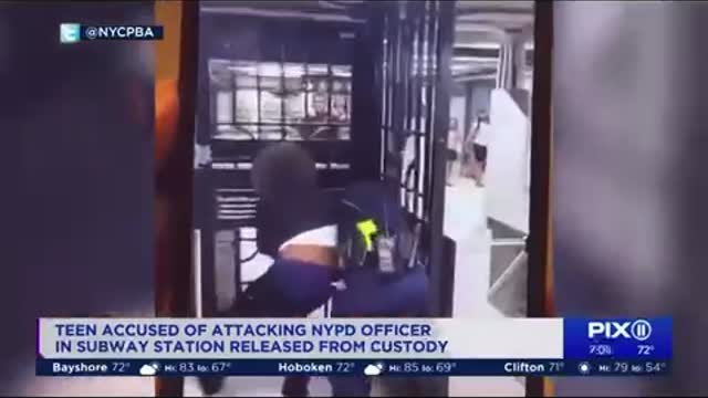 Teens who beat NYPD officers released