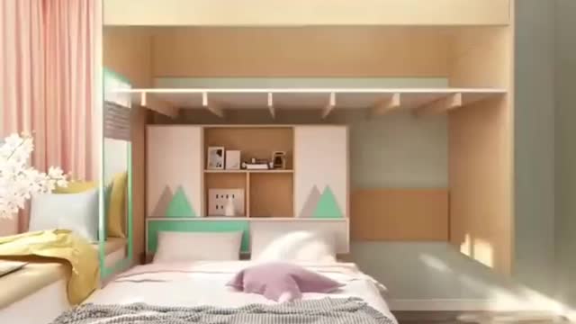 Modern design kids room