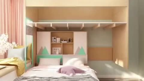 Modern design kids room