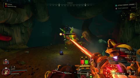 Swarms, Stabber Vines, And A Core Stone (Deep Rock Galactic)