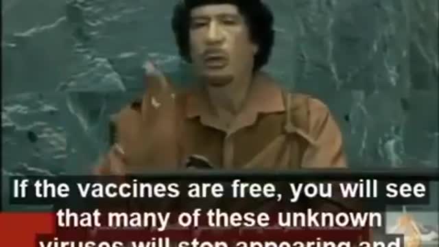 WATCH:Did Gaddafi of Libya predict Corona Virus?