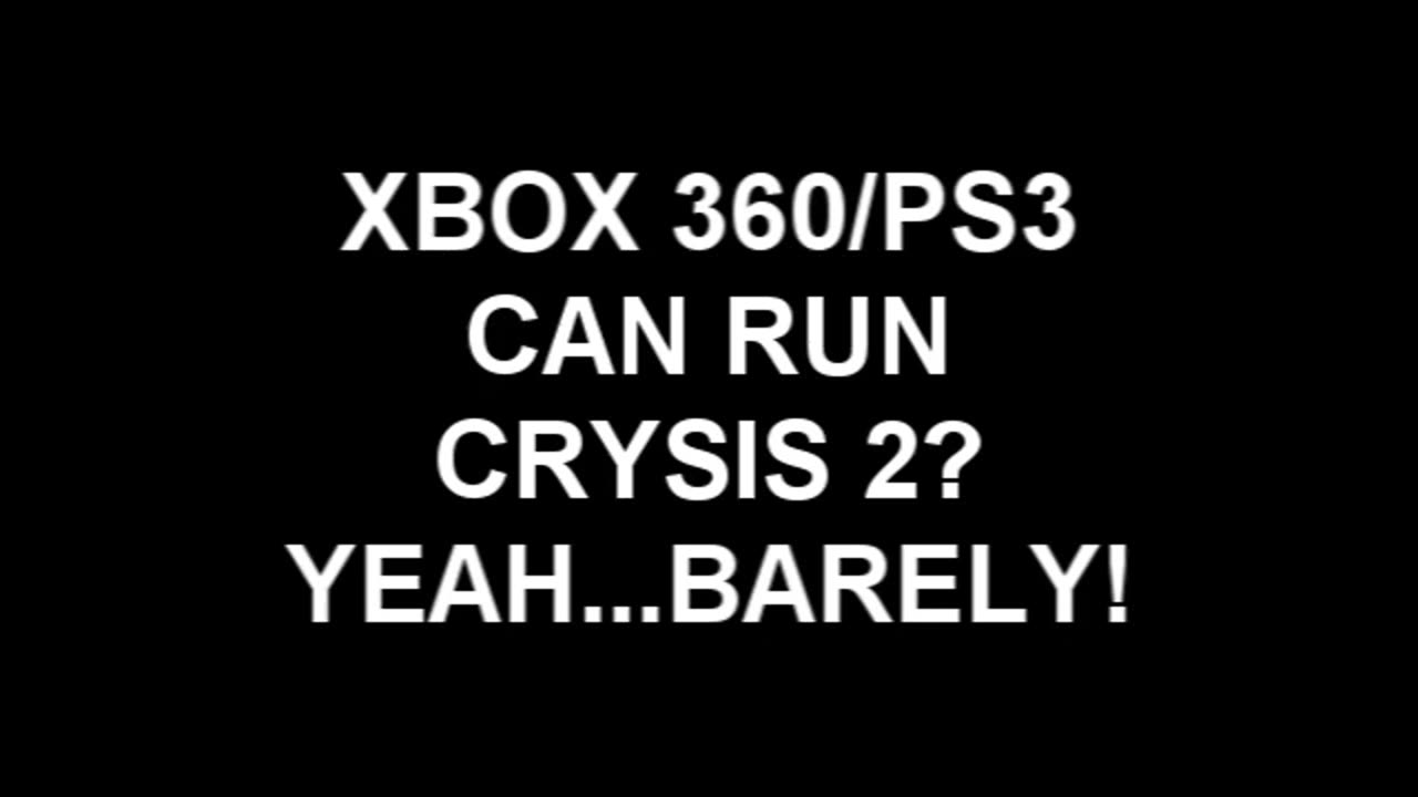 Crysis 2 + XBox 360 = Best Console Graphics？ Um....No. [yqzUJVhkMZ8-1]