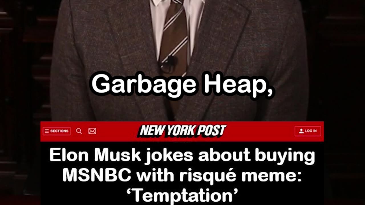 Elon Musk Jokes about Buying MSNBC